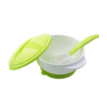 Plastic baby eating set baby suction bowl